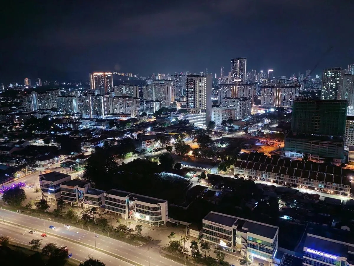 Urban Suites Jelutong Georgetown 2Br Leisure City Night View