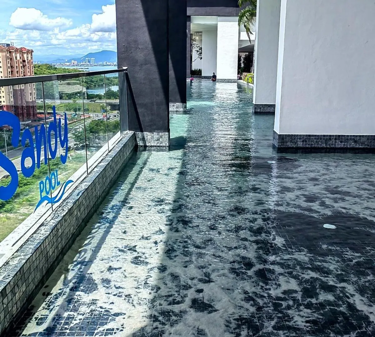 アパート Urban Suites Jelutong Georgetown 2Br Leisure City Night View